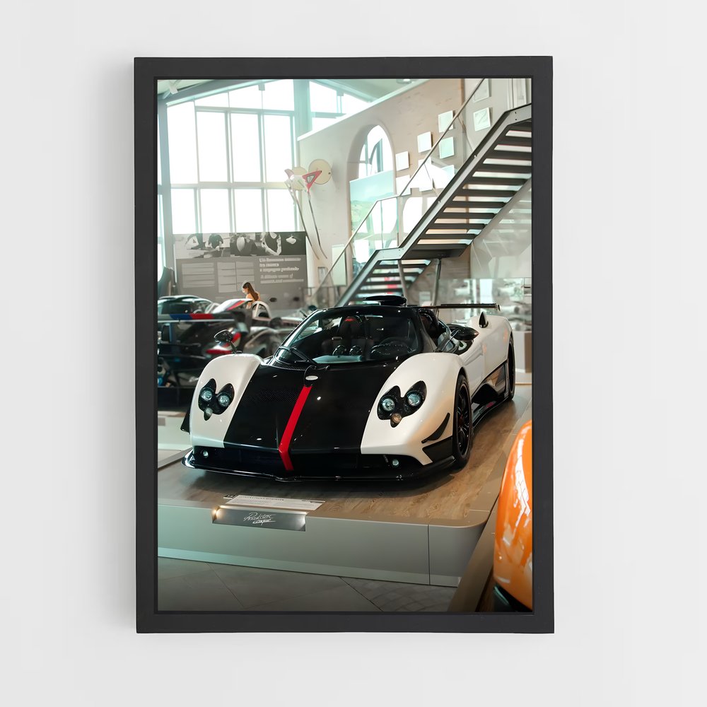 Poster Zonda Exposition – affiche Pagani (vue 2)
